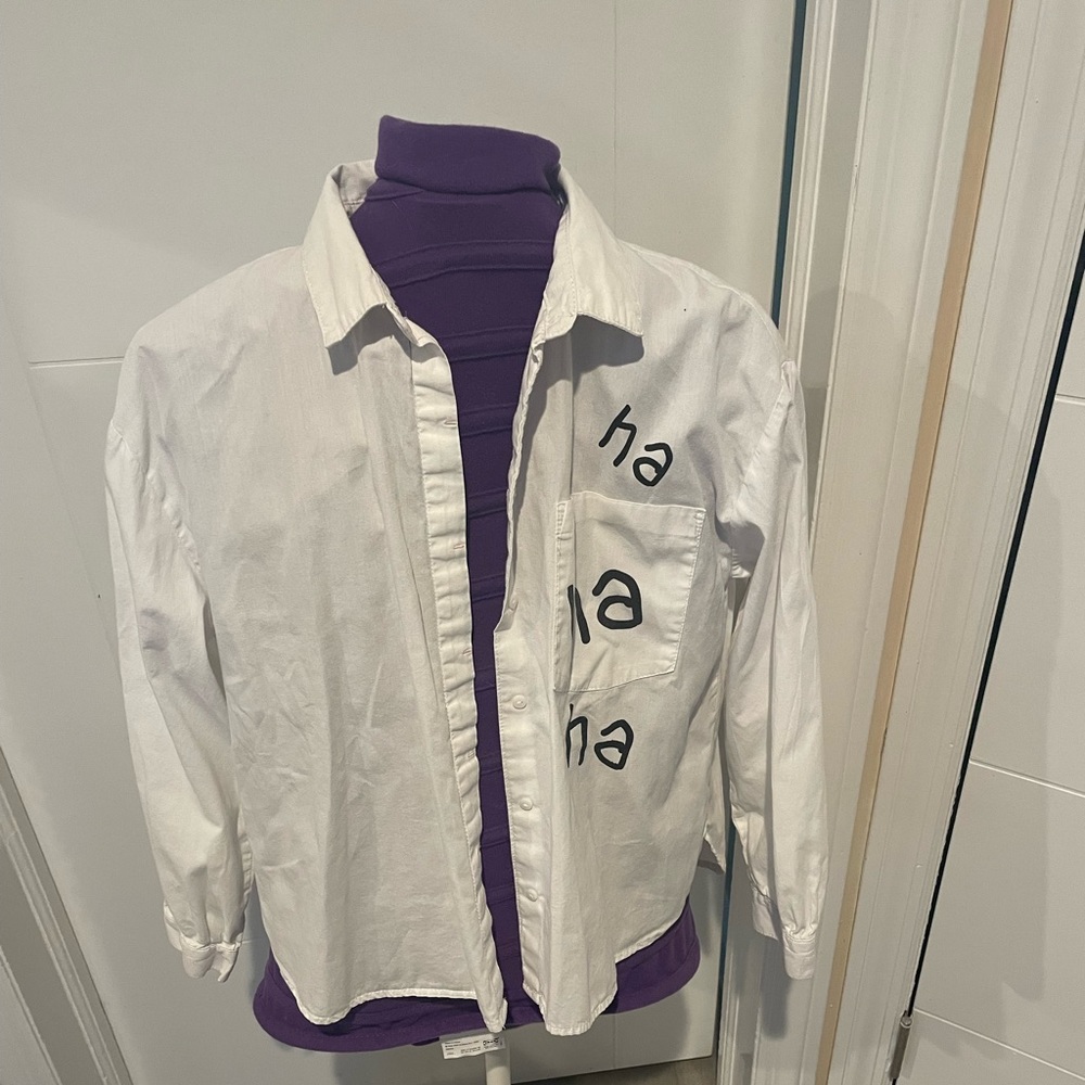 Zara Kids White Cotton Shirt Size 11-12 Girl ( height 152cm)
